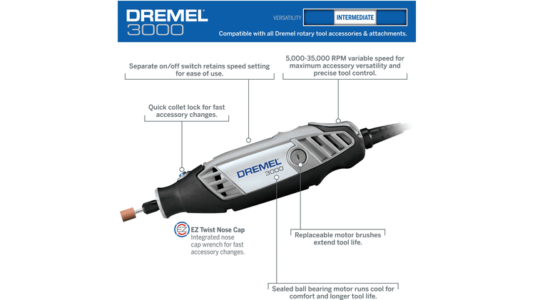 Dremel 4000 on sale replacement brushes